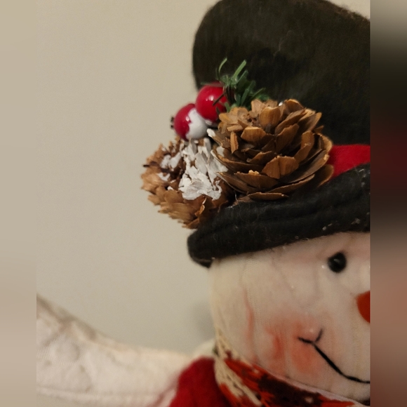 Holiday standing Snowman - Picture 5 of 6